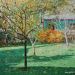 "Herbst im Garten", 2021, 50 x 60 cm, Öl auf Leinwand