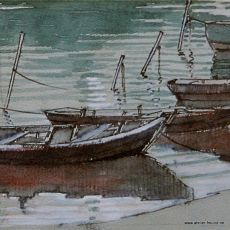 Skizze auf Eiderstedt